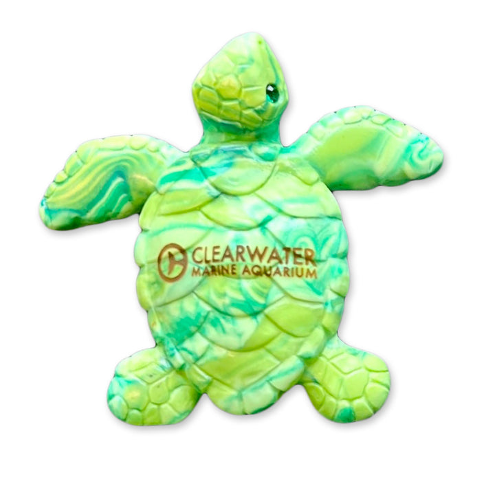 Clearwater Marine Aquarium Jeweled Sea Turtle Jeweled Magnet