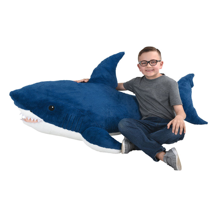 Giant Blue Shark Plush