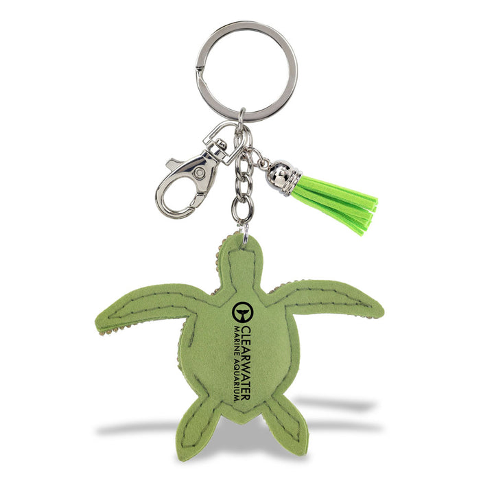 Clearwater Marine Aquarium Turtle Bling Keychain
