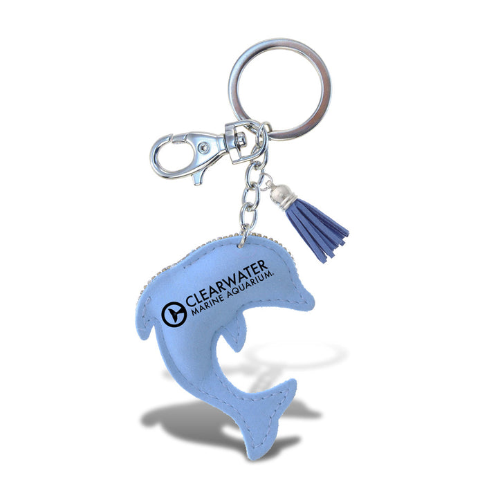 Clearwater Marine Aquarium Dolphin Bling Keychain