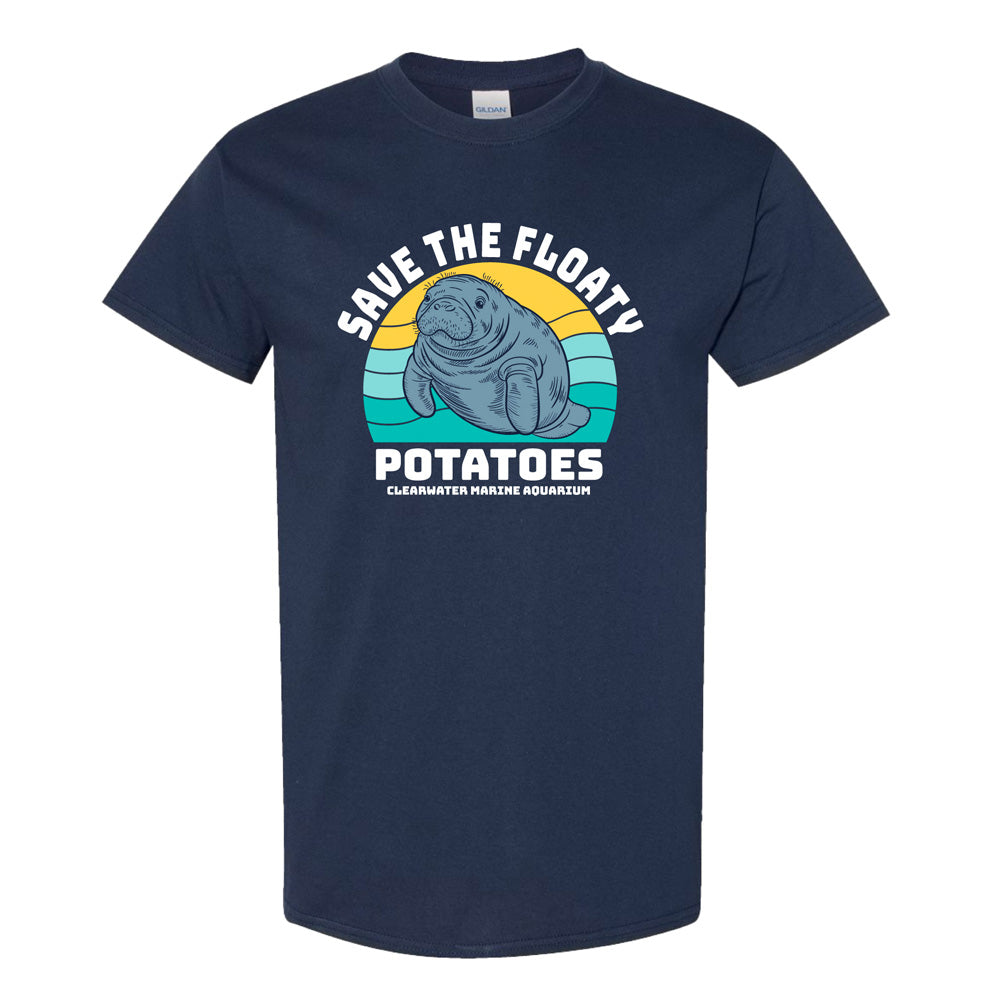 Clearwater Marine Aquarium Floaty Potatoes T-Shirt