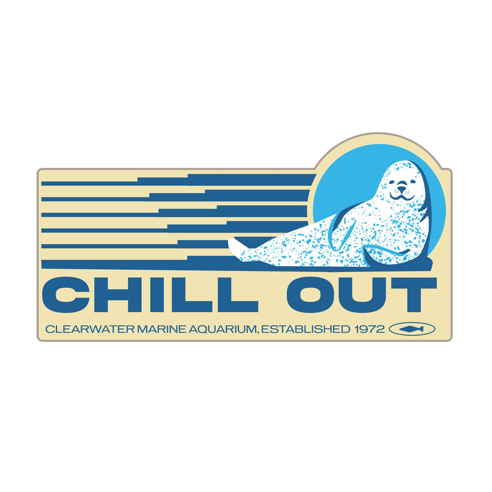 Clearwater Marine Aquarium Chill Out Magnet