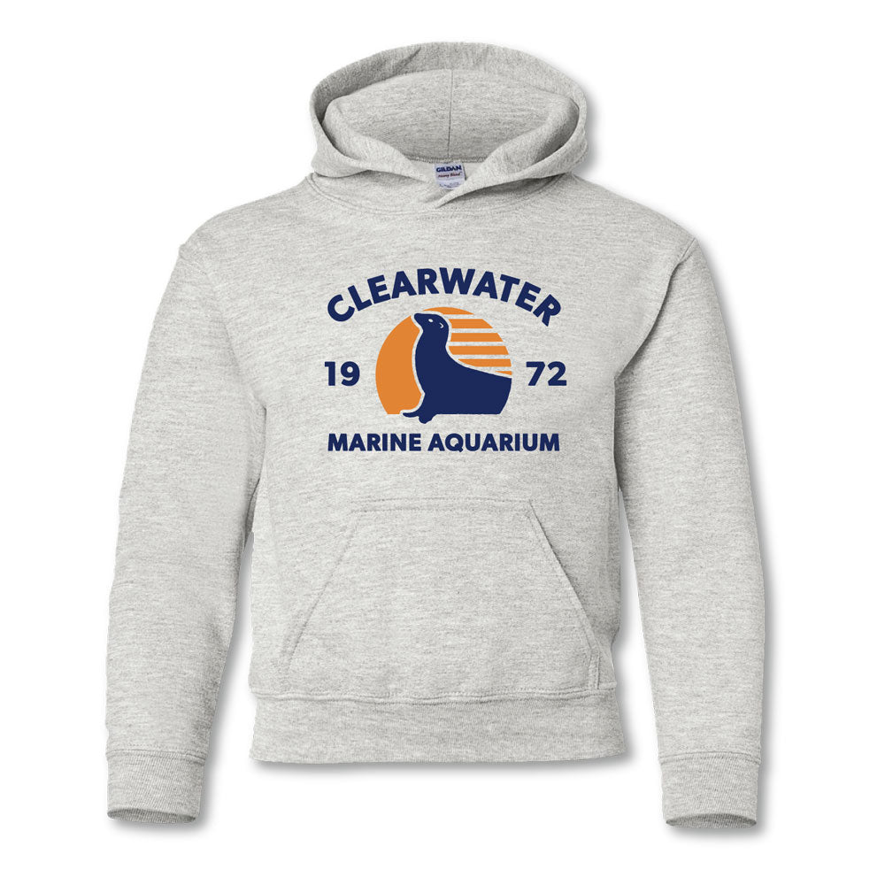 Clearwater Marine Aquarium Sea Lion Youth Hooded Sweatshirt