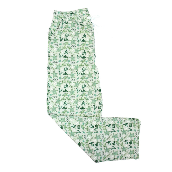 Save the Sea Turtles Bamboo Relaxed Lounge Pajama Pants