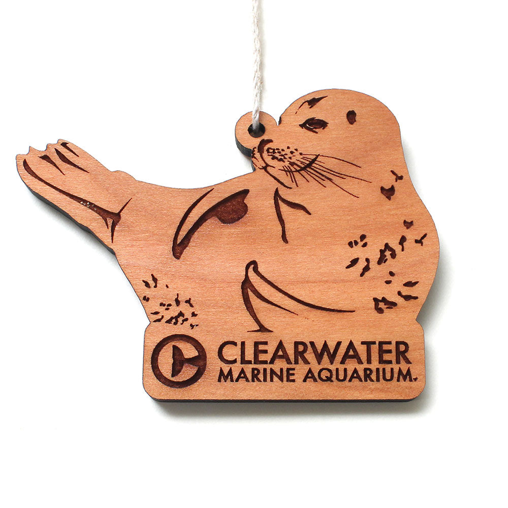 Clearwater Marine Aquarium Seal Ornament