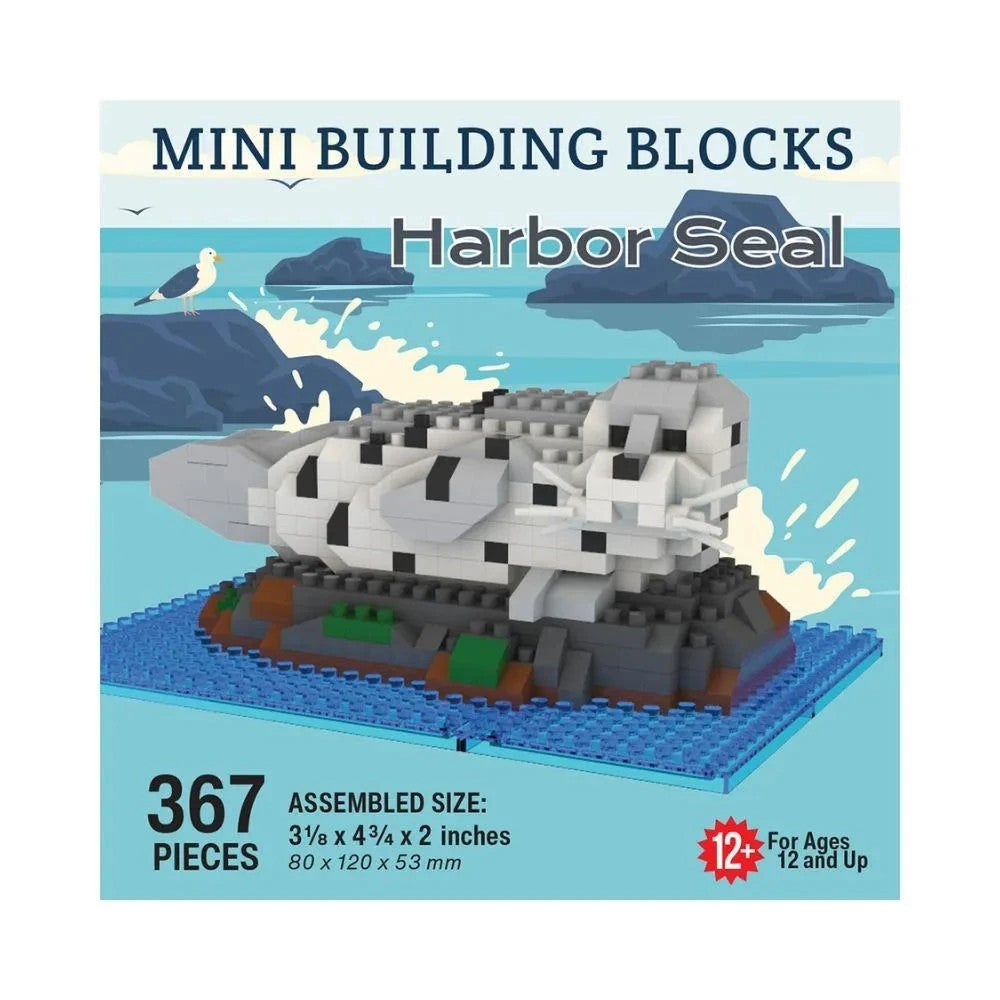 Harbor Seal Mini Building Blocks Set