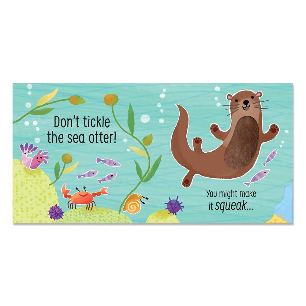 Don't Tickle the Dolphin!: A Sensory Sound Book with Sea Animals for Toddlers