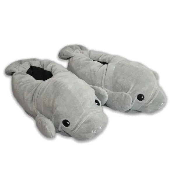 Manatee Plush Slipper