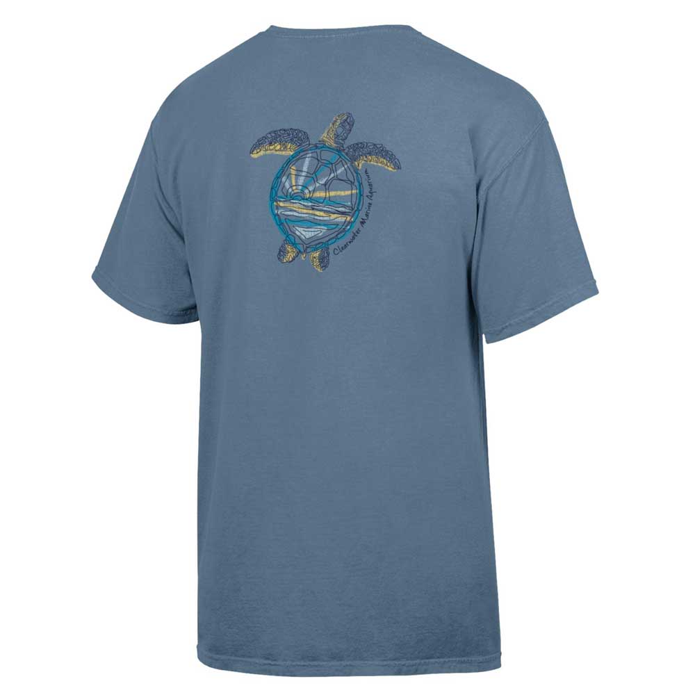 Clearwater Marine Aquarium Turtle Sketch T-Shirt