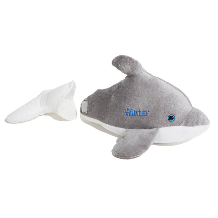 Winter the Dolphin Removable Tail Plush