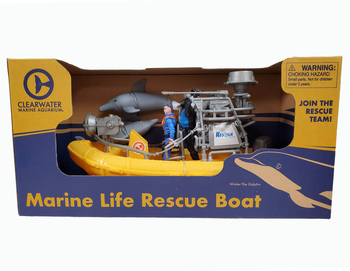 Clearwater Marine Aquarium Marine Life Rescue Boat Playset