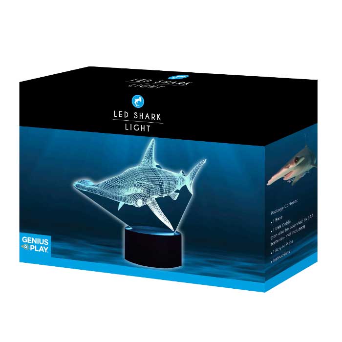 Shark Led Keychain LED Shark Light – Clearwater Marine Aquarium Store