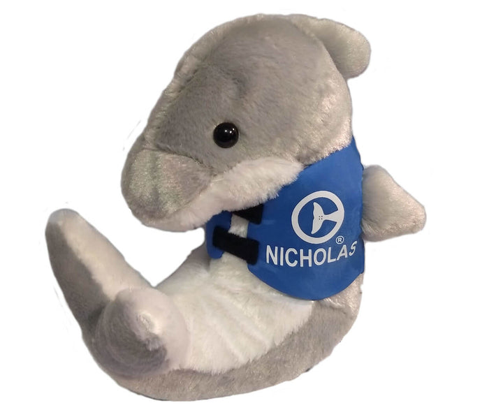 Nicholas the Dolphin Marine Life Rescue Plush with Life Vest
