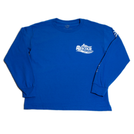 Rescue Authentic Youth Long Sleeve Shirt - Royal Blue
