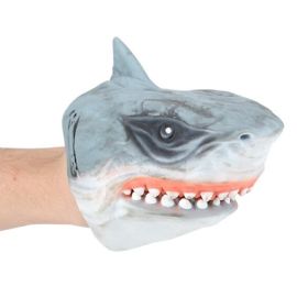 Great White Shark Rubber Hand Puppet