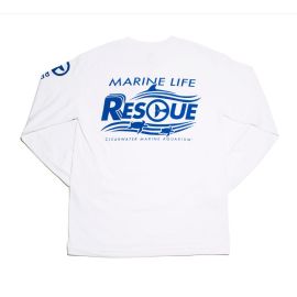 Rescue Authentic Unisex Adult Long Sleeve Top - White