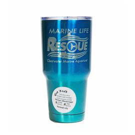 Rescue Authentic 30oz Stainless Steel Insulated Tumbler - Blue